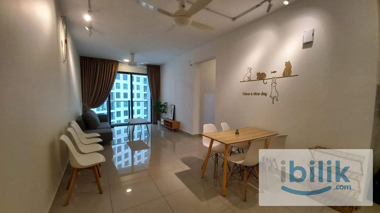 MEDIUM Room 🔥 @ MIZUMI Residence, KEPONG, Fully Furnished with Internet & Cleaning (850m to MRT Metro Prima) - Image 3