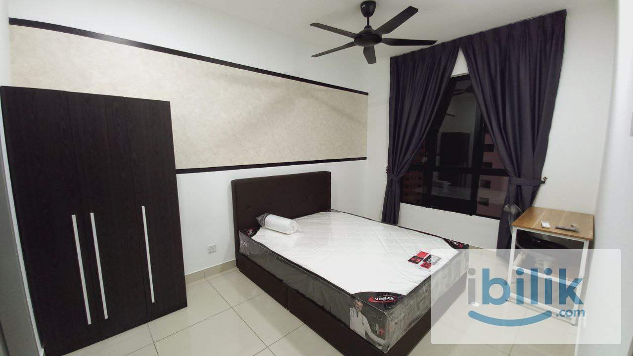 MASTER Room 🔥 @ MIZUMI Residence, KEPONG, Fully Furnished with Internet & Cleaning (850m to MRT Metro Prima) - Image 2