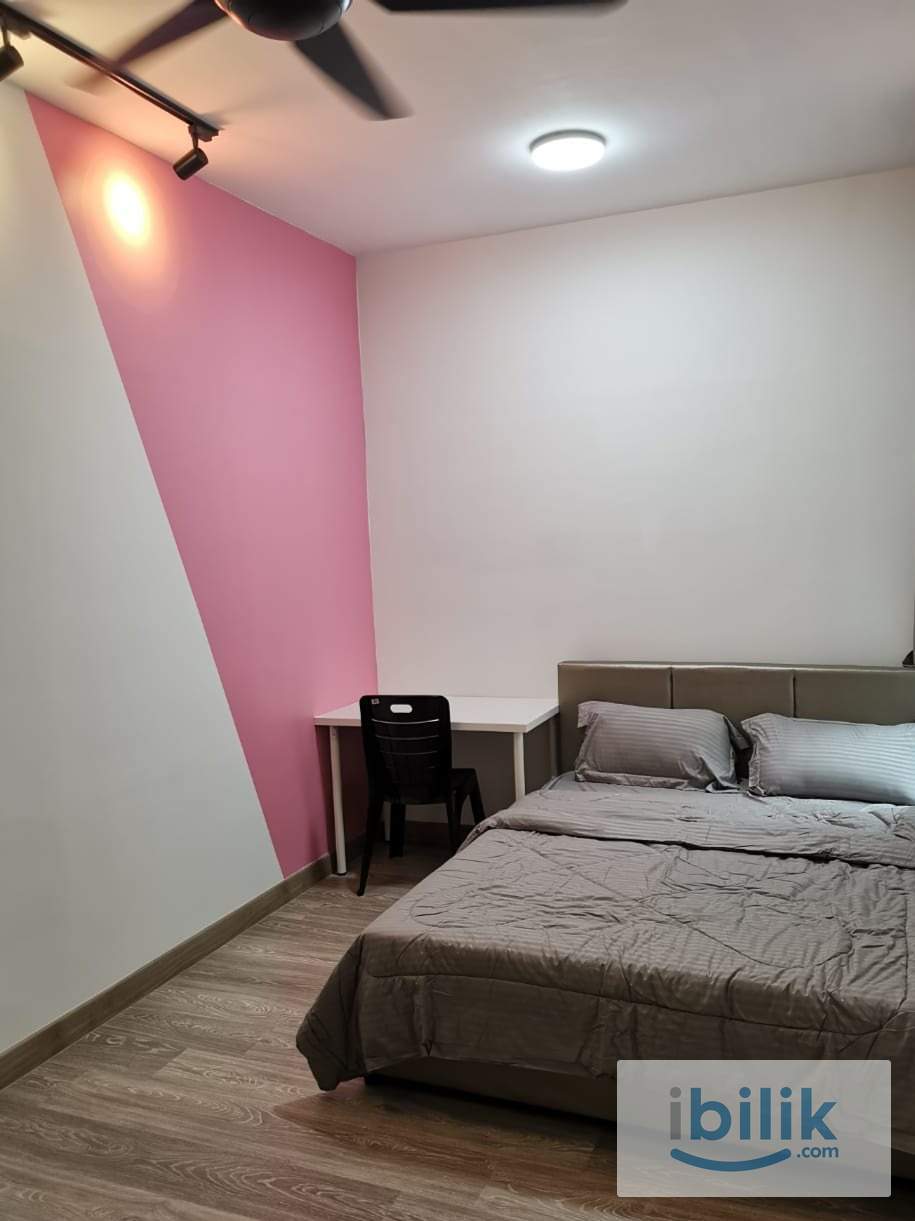 medium room fully furnished got parking next setapak central  - Image 1