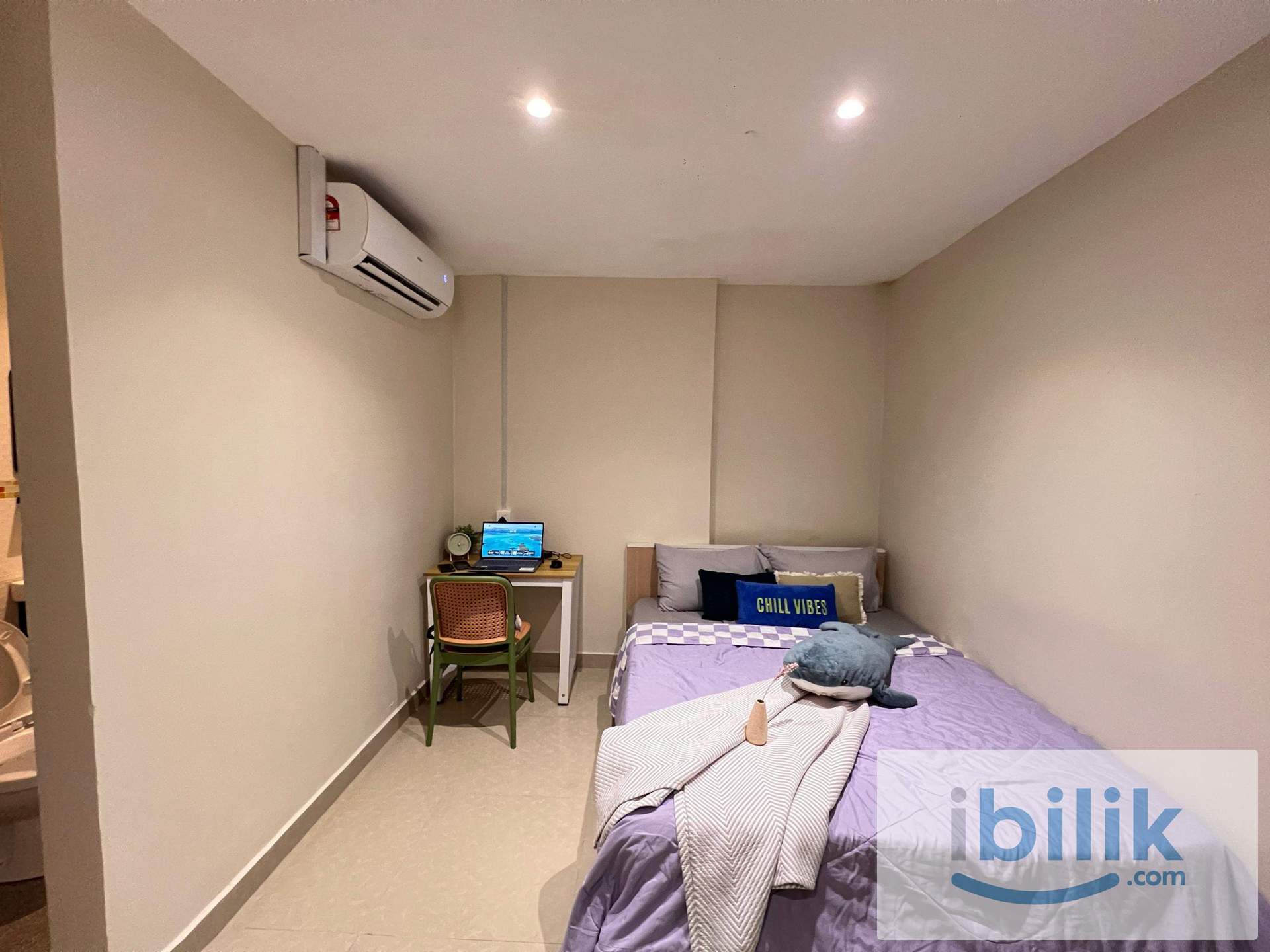 Offer Zero Deposit ❗ Near MRT Imbi Bukit Bintang🚂 Room + Private Toilet + Air-Cond - Image 4