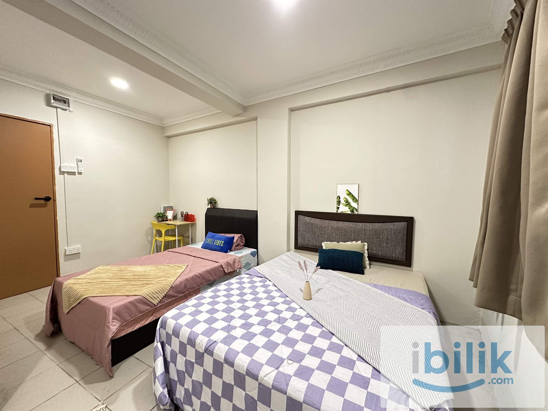 GRAB EARLY BIRD JULY PROMO🌈Private Queen Room in Pudu 🚶‍♂️to Plaza Rakyat MRT - Image 1