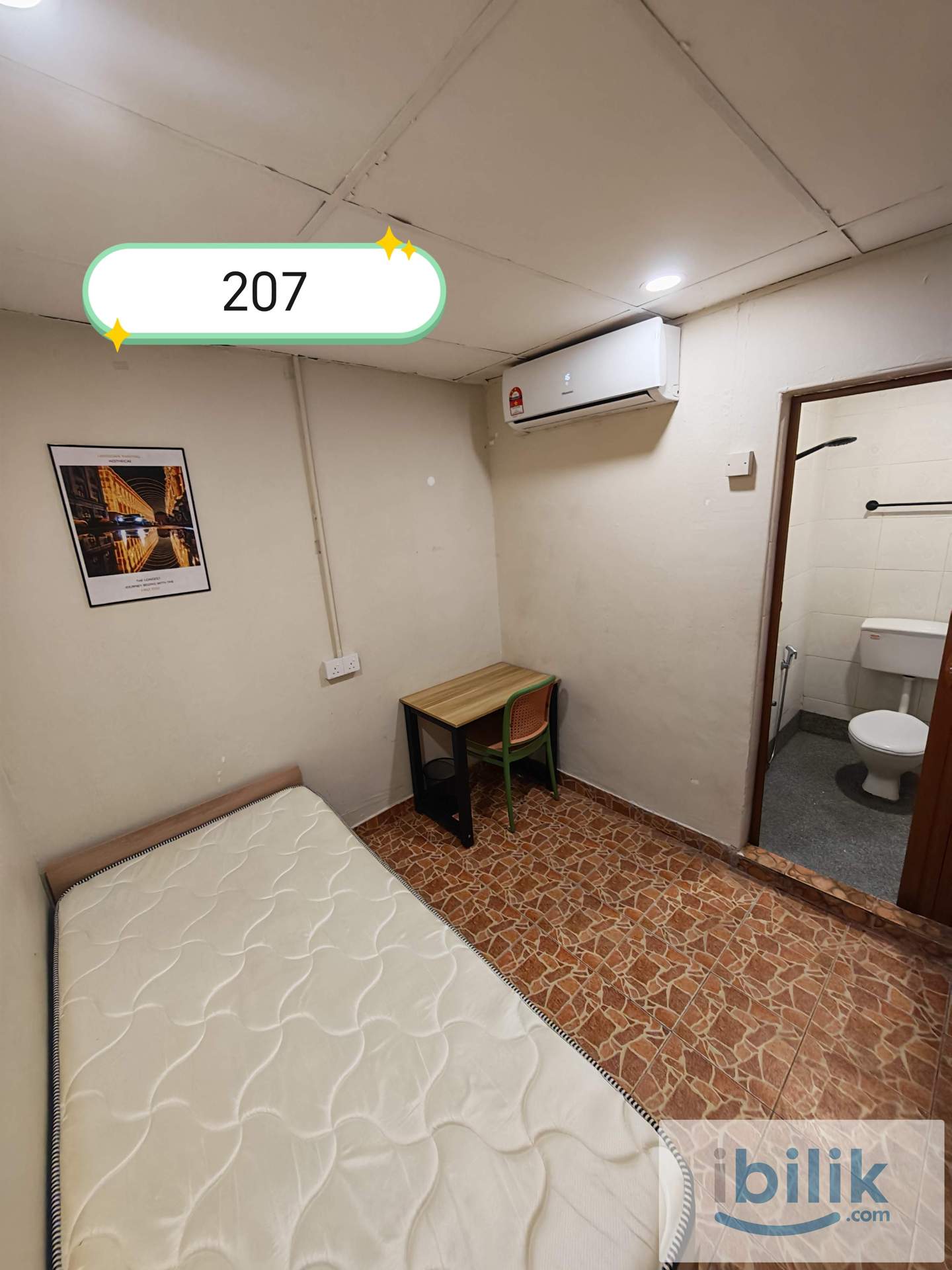 2 MIN WALK TO KL SENTRAL LRT & MRT🚄 | NO DEPOSIT❌ | PRIVATE BATHROOM 🚻 - Image 3