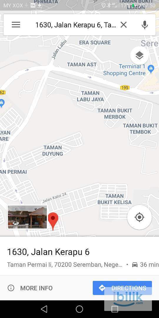 Full furnished w aircond at jalan Kerapu 6,Permai 3,Seremban nearby Seremban Tuanku hospital,Palm mall - Image 5