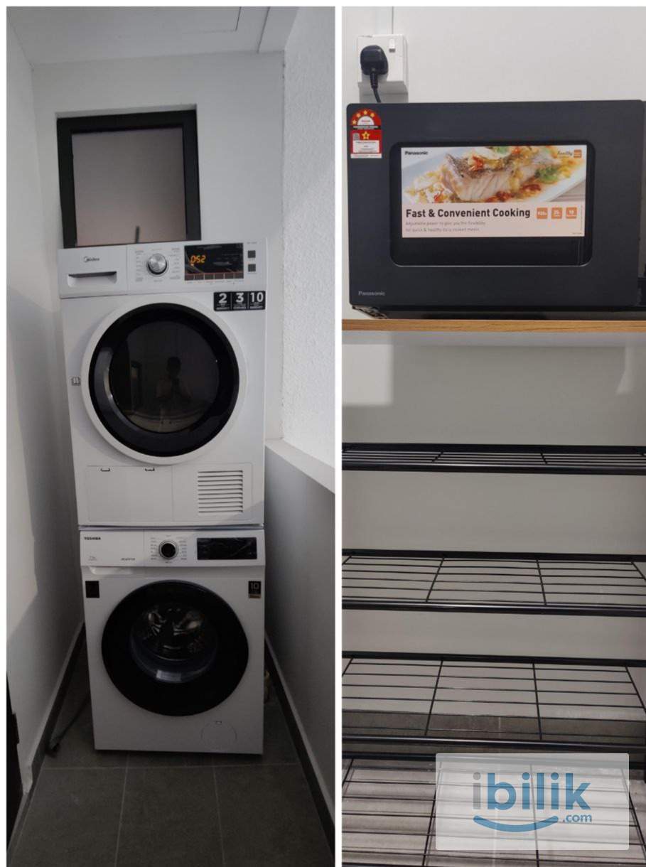 Medium Room 300m to Sentul West MRT | Free WiFi 500Mbps + Cuckoo Water + Washer/Dryer + Utilities - Image 3