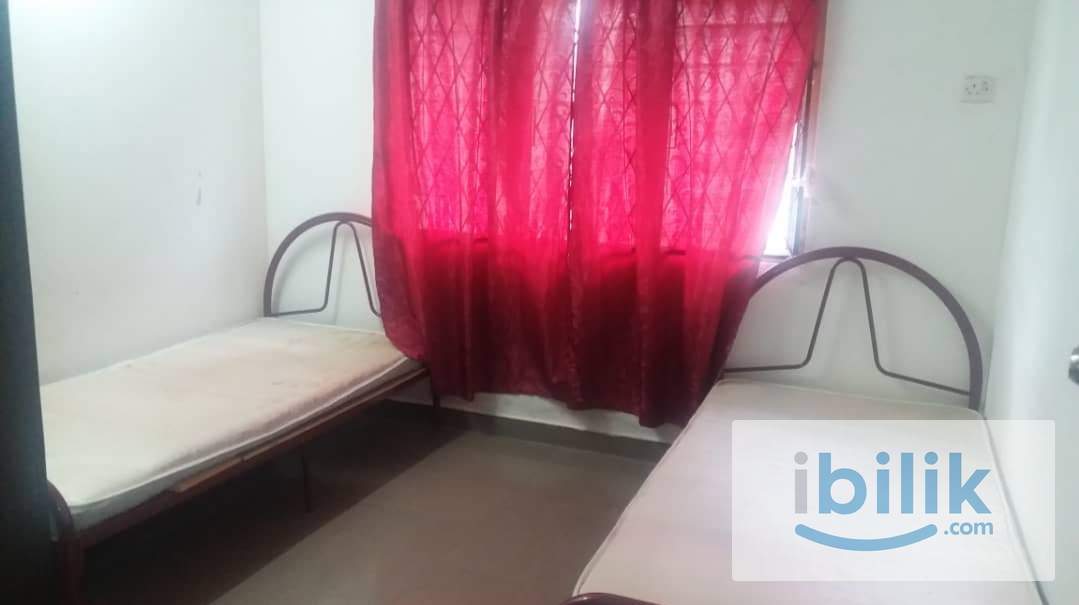 Bilik Sewa Lelaki Melayu, Medium Sharing Room Di Flat Blok C13, Seksyen 2, Wangsa Maju KL. - Image 1