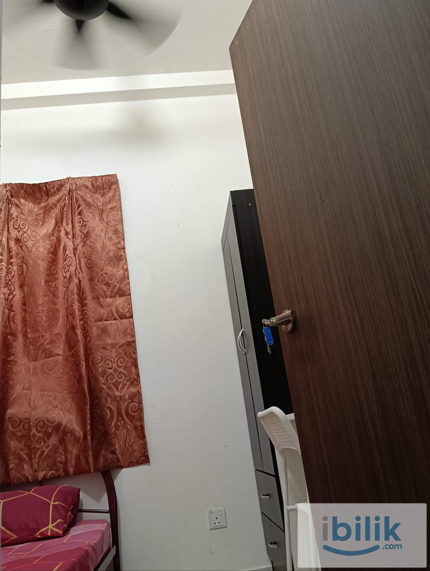 Bilik Sewa Lelaki Melayu Small Room Non Sharing di Condo Season Garden Wangsa Maju. - Image 1