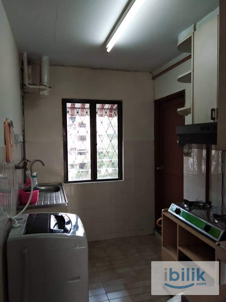Bilik Sewa Wanita Melayu, Sharing di Flat Blok D4 Seksyen 2, Wangsa Maju KL. - Image 2