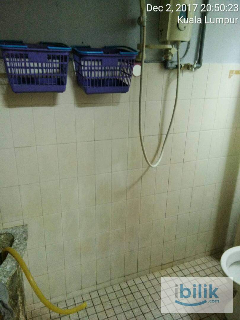 Bilik Sewa Lelaki Melayu, Medium Sharing Room Di Flat Blok A8 Seksyen 2, Wangsa Maju KL. - Image 3