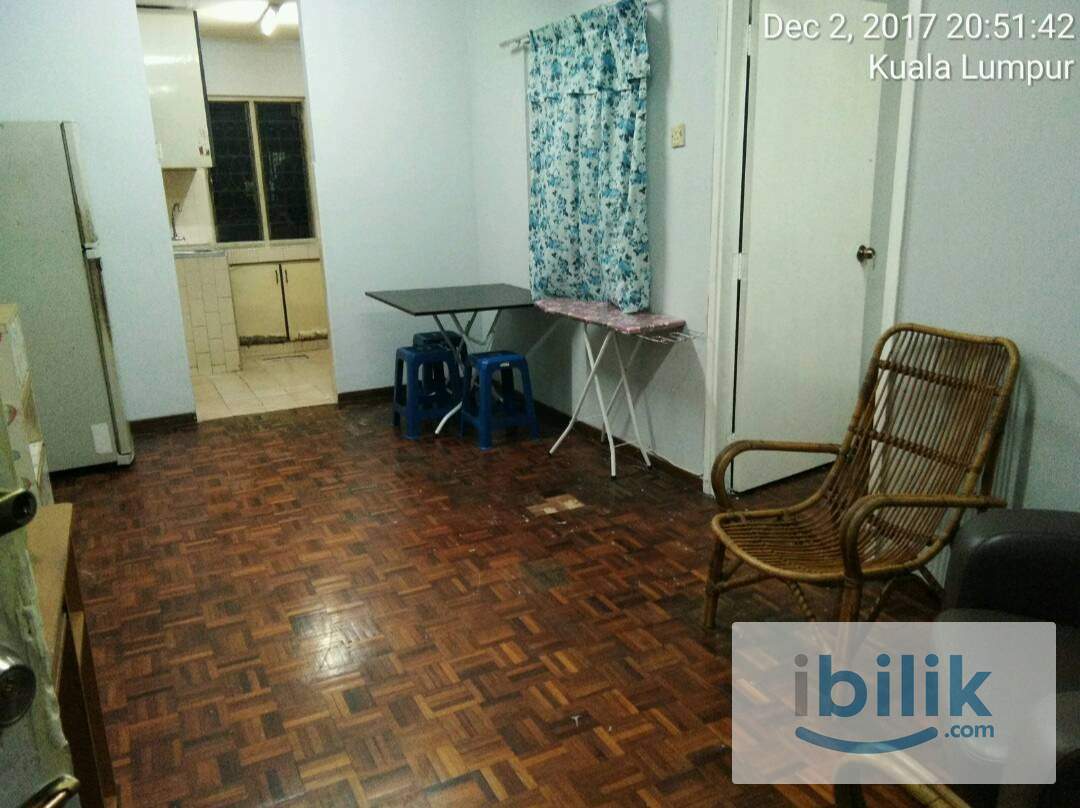 Bilik Sewa Lelaki Melayu, Medium Sharing Room Di Flat Blok A8 Seksyen 2, Wangsa Maju KL. - Image 4
