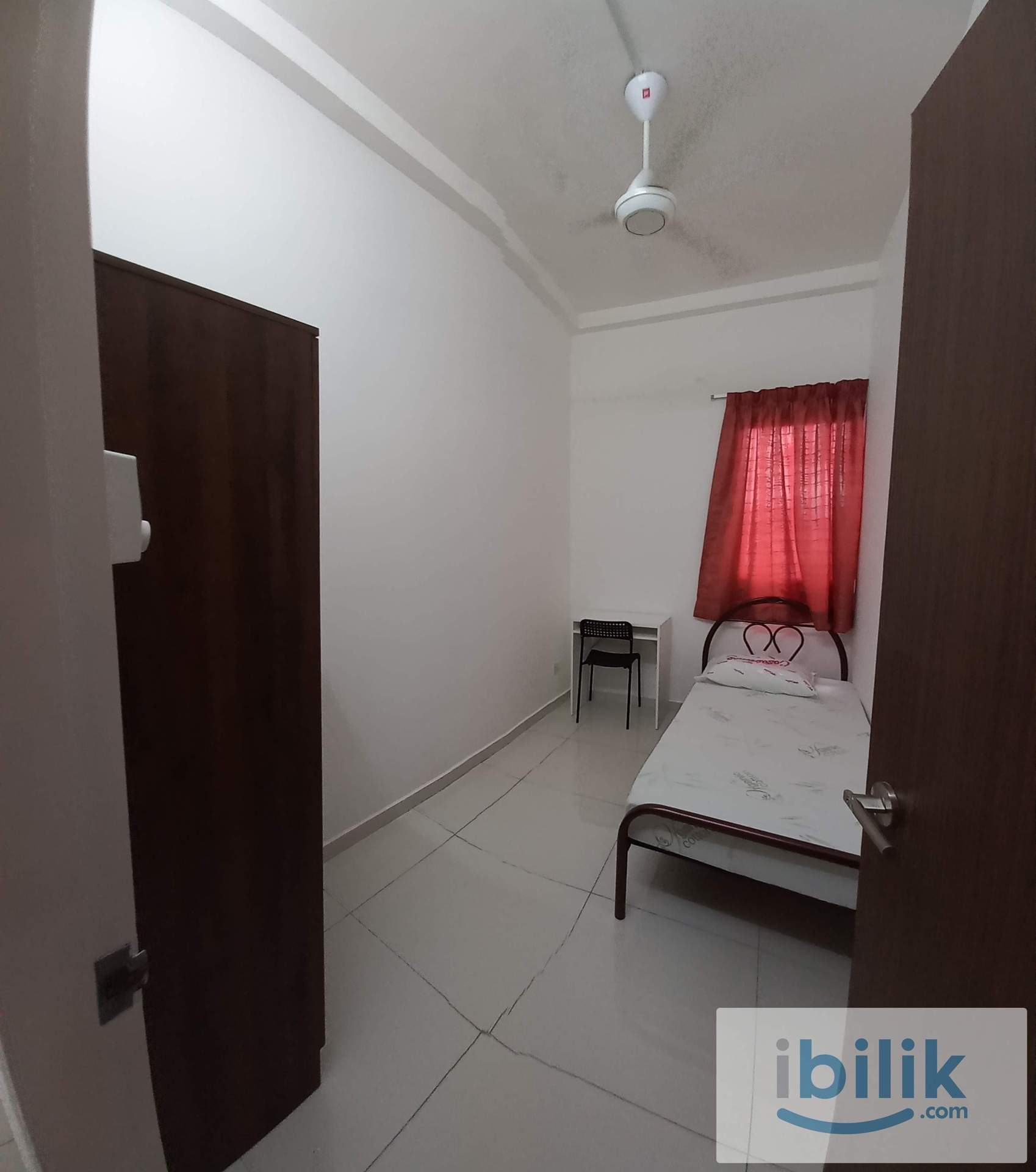 Bilik Sewa Lelaki Melayu Medium Small Room Non Sharing di Condo Season Garden Wangsa Maju. - Image 1