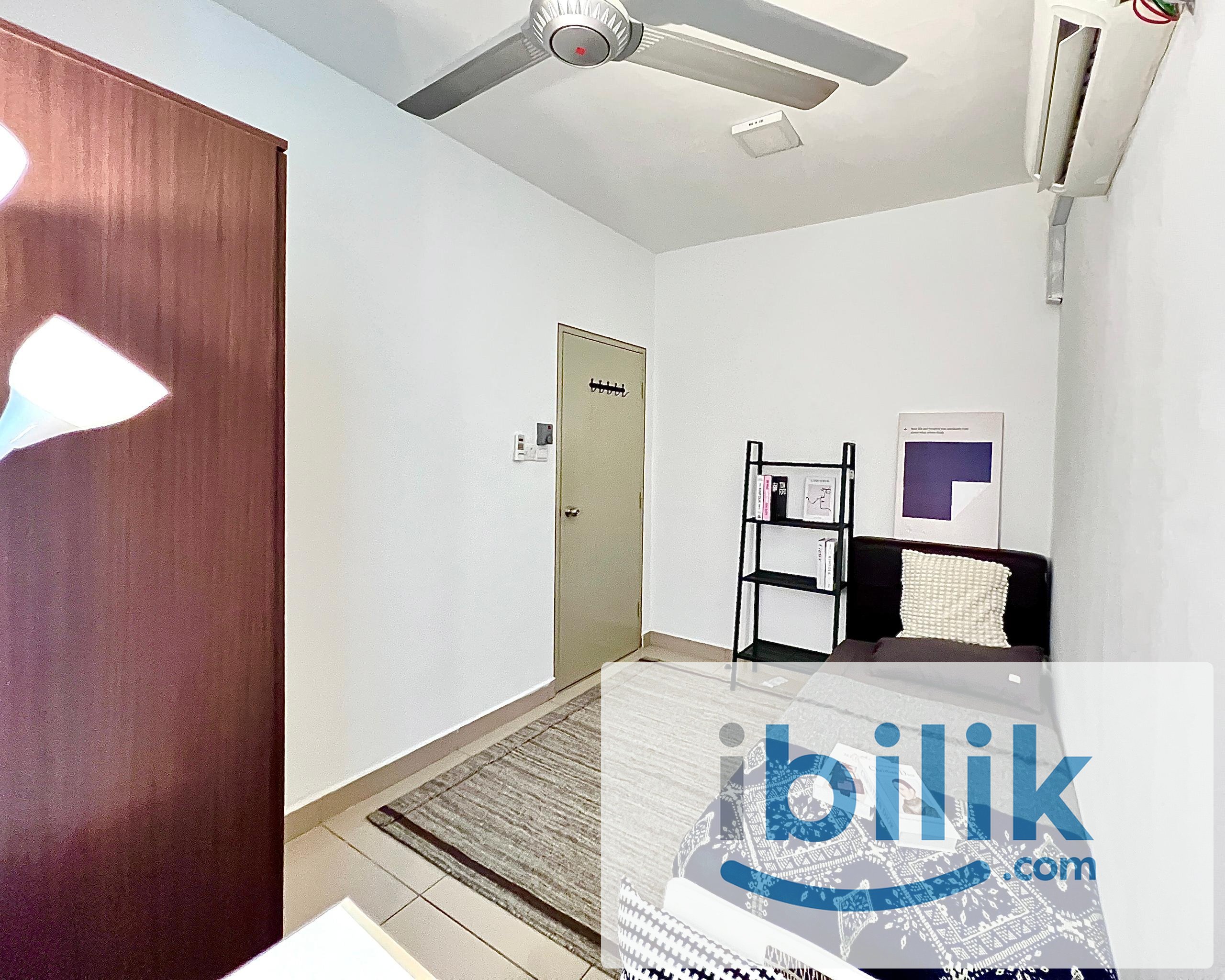 😍 5 mins walk to LRT 😍 Inclusive of Utilities 😍Free Wifi 😍Free Cleaning 😍Fully furnished Single Room at Pacific Place  - Image 4