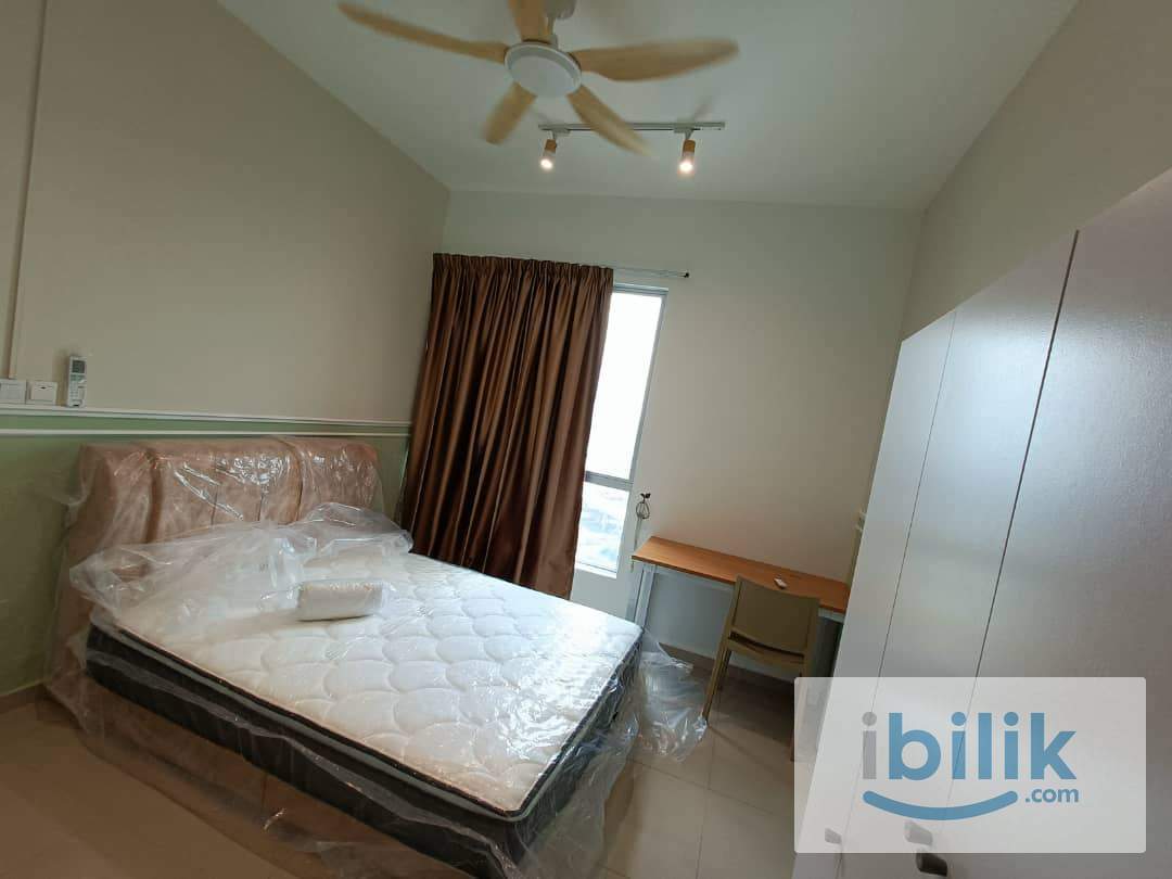 [1min to LRT] Master room for rent at Nikka City Sentral, LRT Salak Selatan, Sg besi, Kuchai lama - Image 5