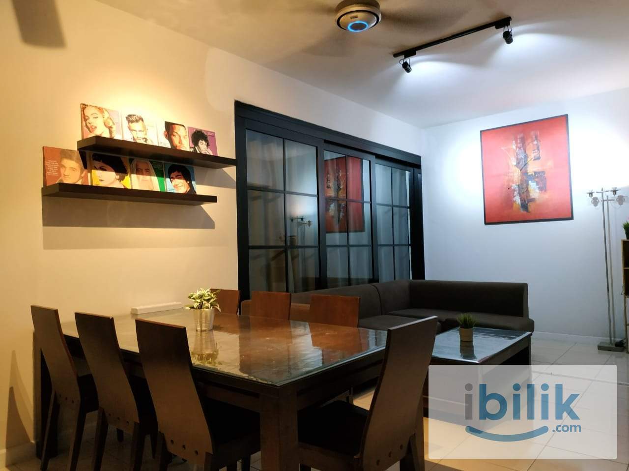 FULL FURNISHED FEMALE MASTER ROOM WITH PRIVATE TOILET | CASA KIARA 1, MONT KIARA - Image 4