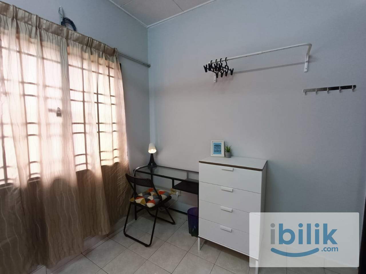 Private Male Room+WiFi @Tainia Apartment, Kota Damansara, near IOI Damansara, Bandar Utama, IKEA, The Curve, Giza - Image 3