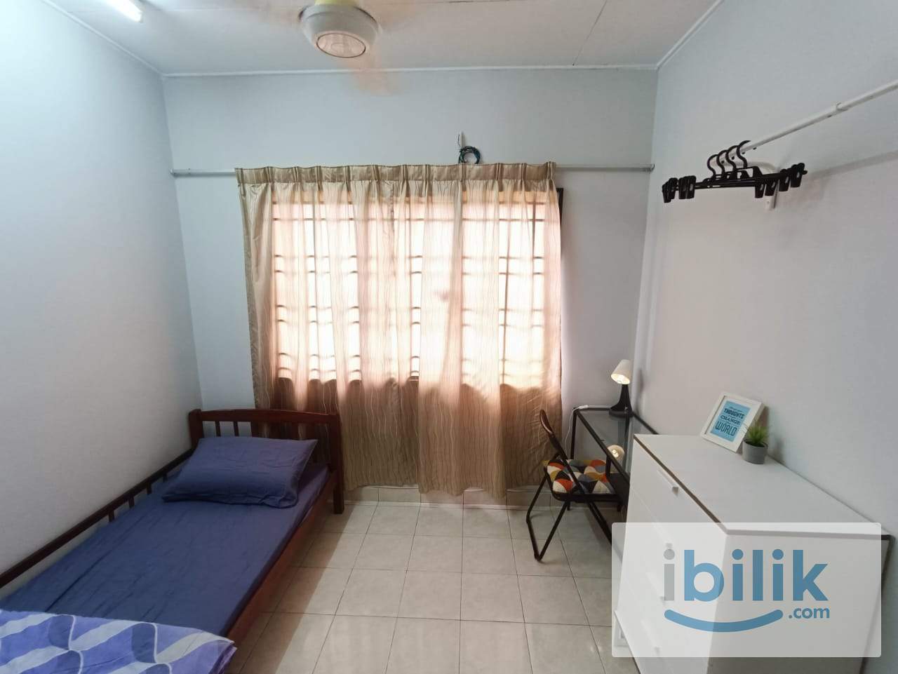 Private Male Room+WiFi @Tainia Apartment, Kota Damansara, near IOI Damansara, Bandar Utama, IKEA, The Curve, Giza - Image 1