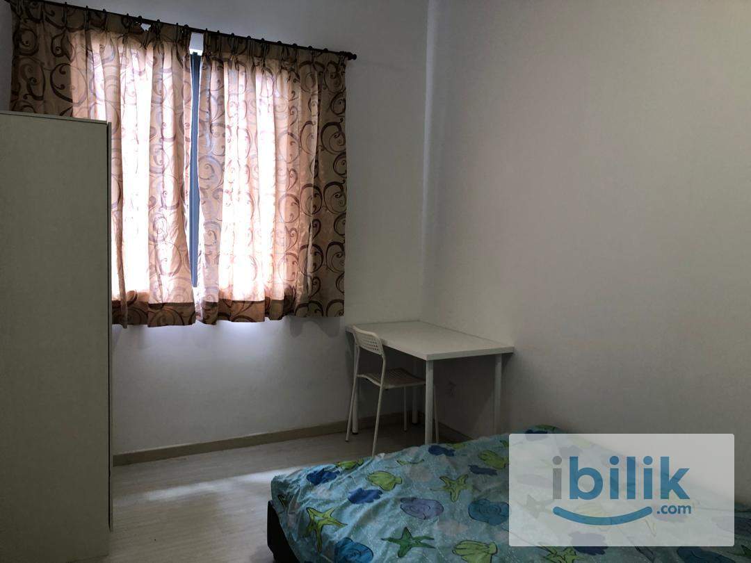 🌟MEDIUM ROOM (FEMALE UNIT) AT HAMILTON CONDOMINIUM, WANGSA MAJU🌟🚝 DIRECT LINK BRIDGE TO LRT! - Image 1