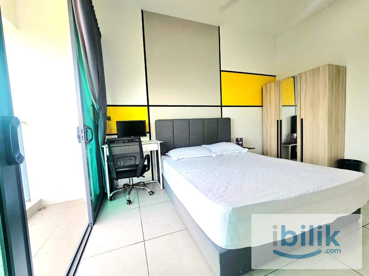 Balcony Queen Room RM550 @ Meritus Near Prai Industrial Area Seberang Perai - Image 2