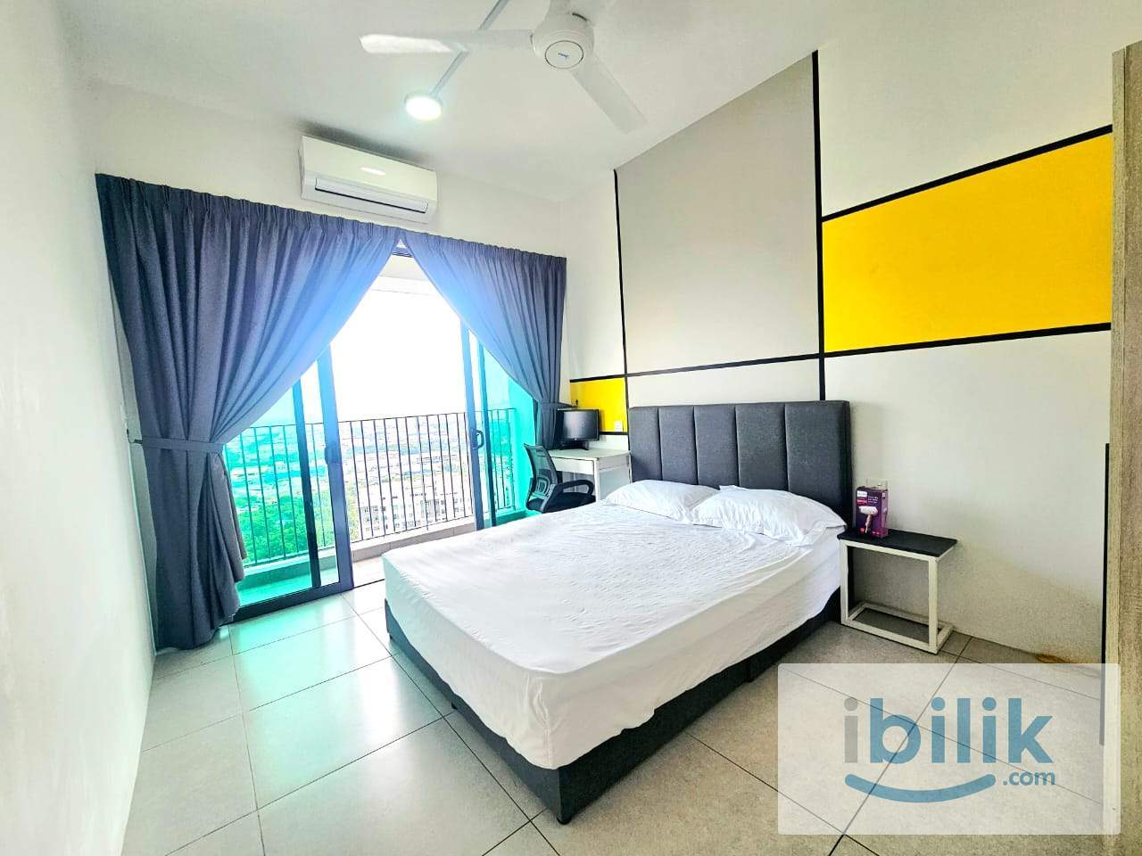 Balcony Queen Room RM550 @ Meritus Near Prai Industrial Area Seberang Perai - Image 1