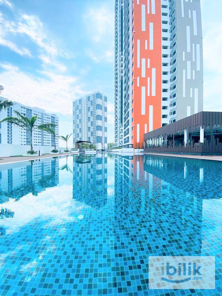 Balcony Queen Room RM550 @ Meritus Near Prai Industrial Area Seberang Perai - Image 8