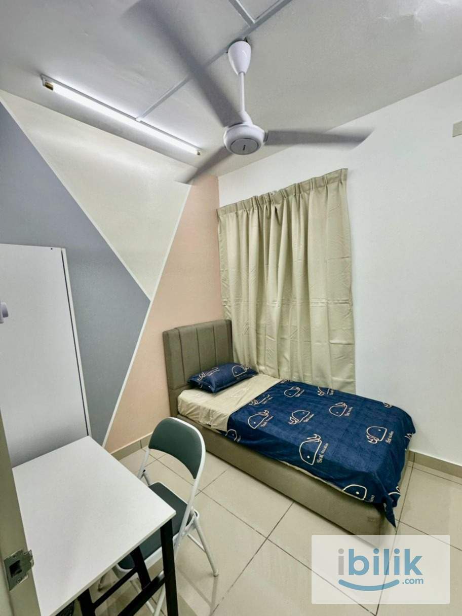 Fully Furnished Middle Room Mizumi Residence, Kepong. (Free wifi, cleaning service, 850M to MRT Metro Prima) - Image 1