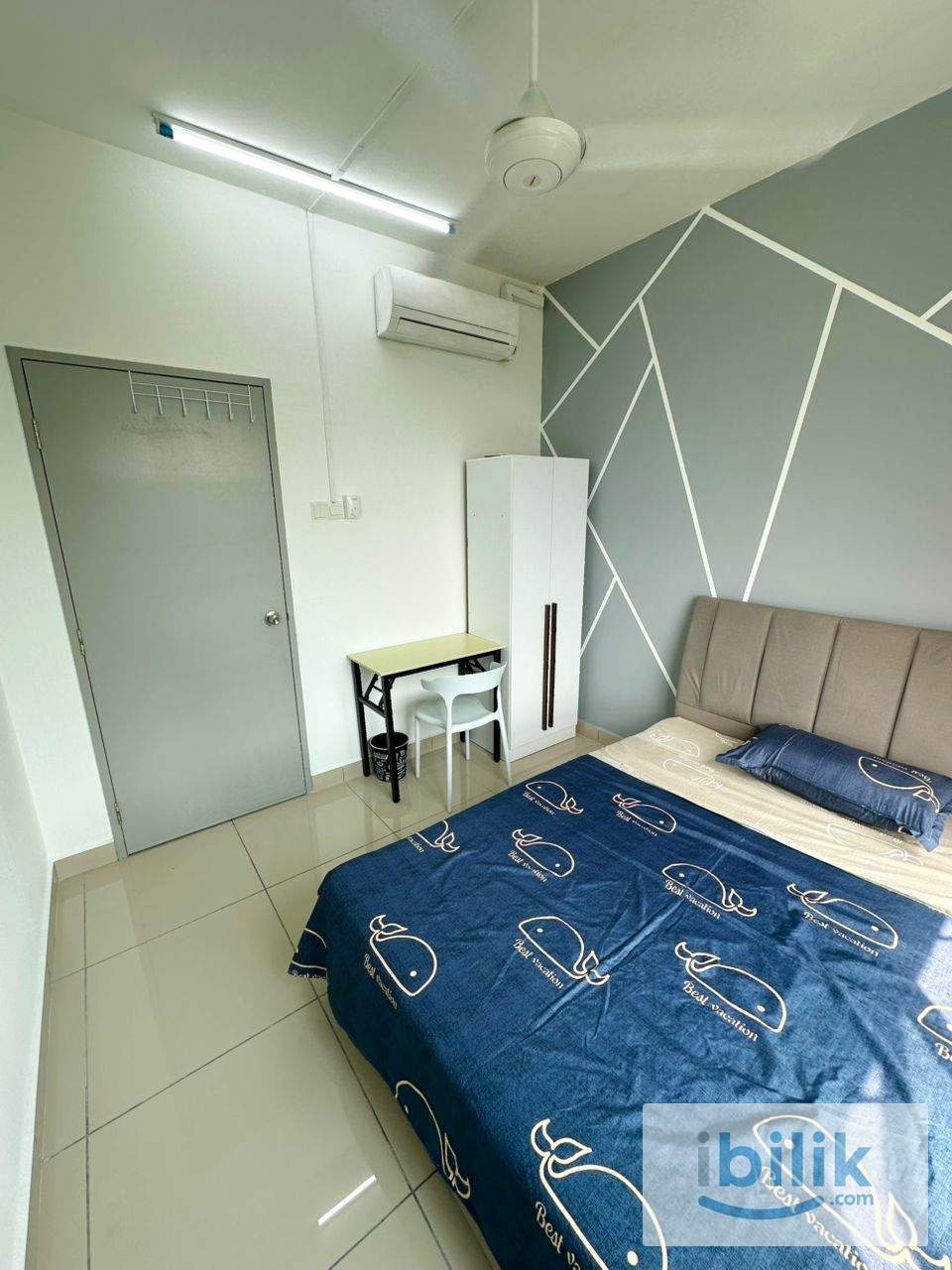 Fully Furnished Middle Room Lake View Mizumi Residence, Kepong. (Free wifi, cleaning service, 850M to MRT Metro Prima) - Image 2
