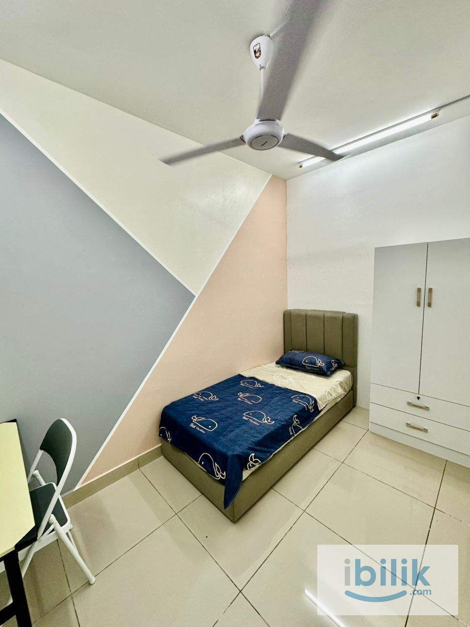 Fully Furnished Single Room Mizumi Residence, Kepong. (Free wifi, cleaning service, 850M to MRT Metro Prima) - Image 1