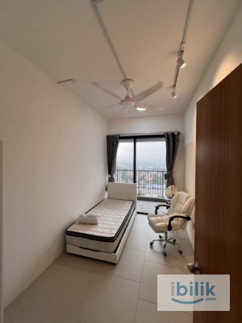 FEMALE UNIT👭LINK MRT 🚆FULLY Furnished Single Room for Rent at Sqwhere, Sungai Buloh  - Image 1