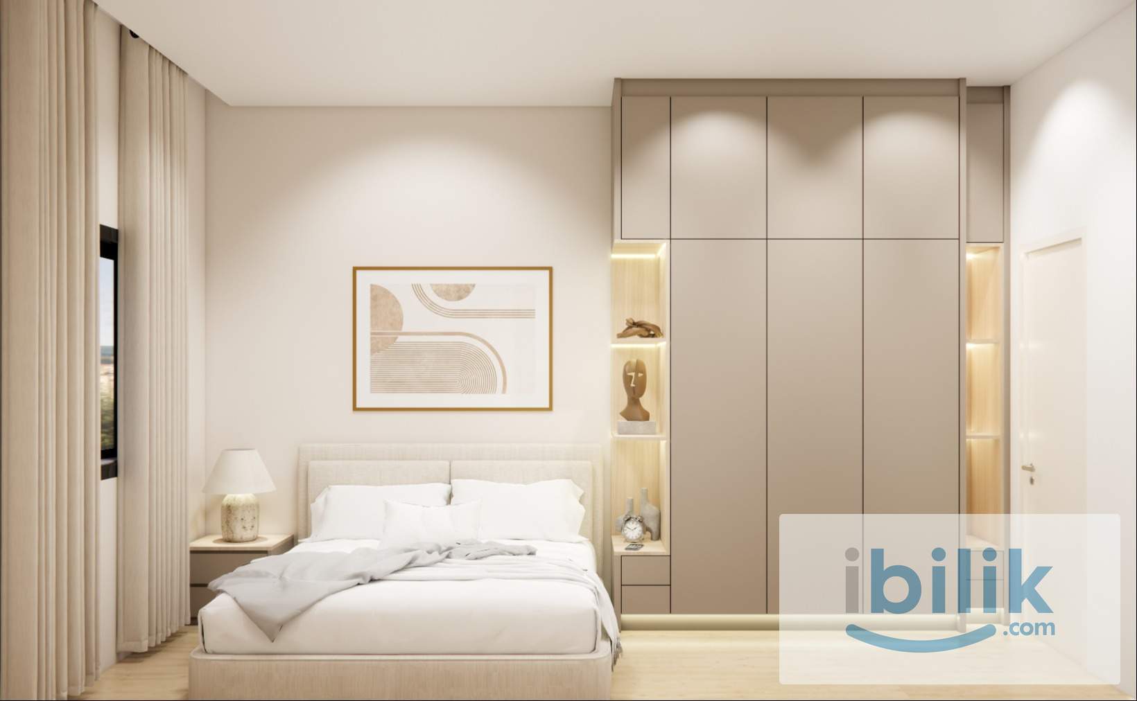 Full furnished designer standard master room for rent! - Image 1