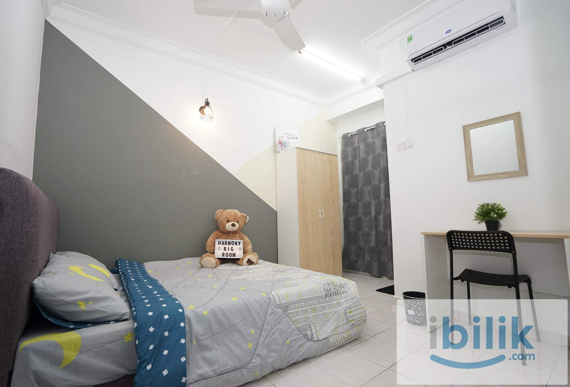 Puchong Jaya Sutramas Condo Masterbedroom, Walk to LRT IOI Puchong Jaya - Image 1