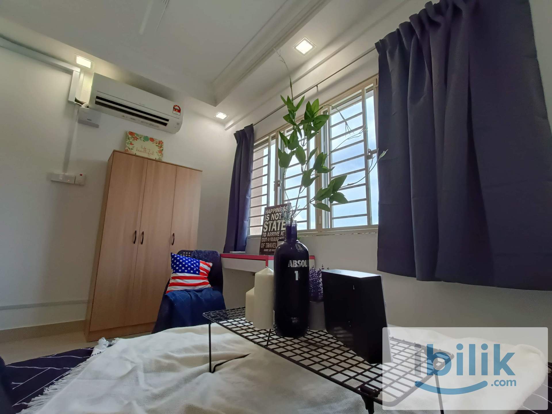 [Middle Room] Cengal Cond, LRT salak selatan, Permaisuri, HUKM, Tun Razak [Fully + AC] - Image 2