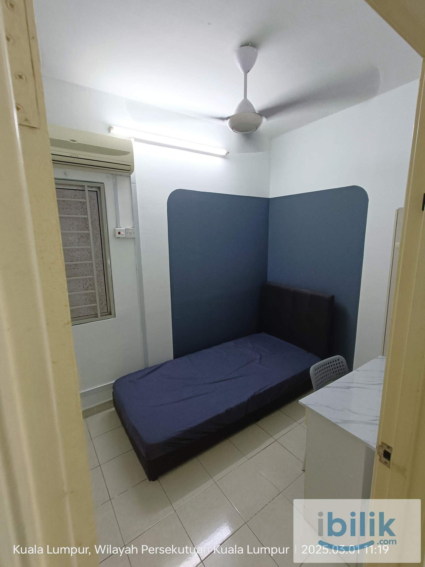 [Female Single Room] Cengal Cond, LRT salak selatan, Permaisuri, HUKM, Tun Razak [Fully + AC] - Image 1