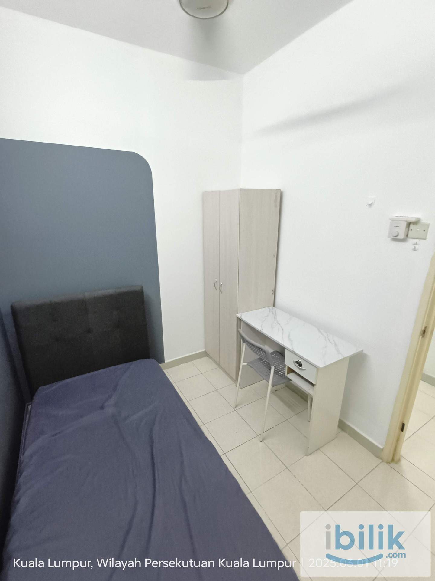 [Female Single Room] Cengal Cond, LRT salak selatan, Permaisuri, HUKM, Tun Razak [Fully + AC] - Image 2