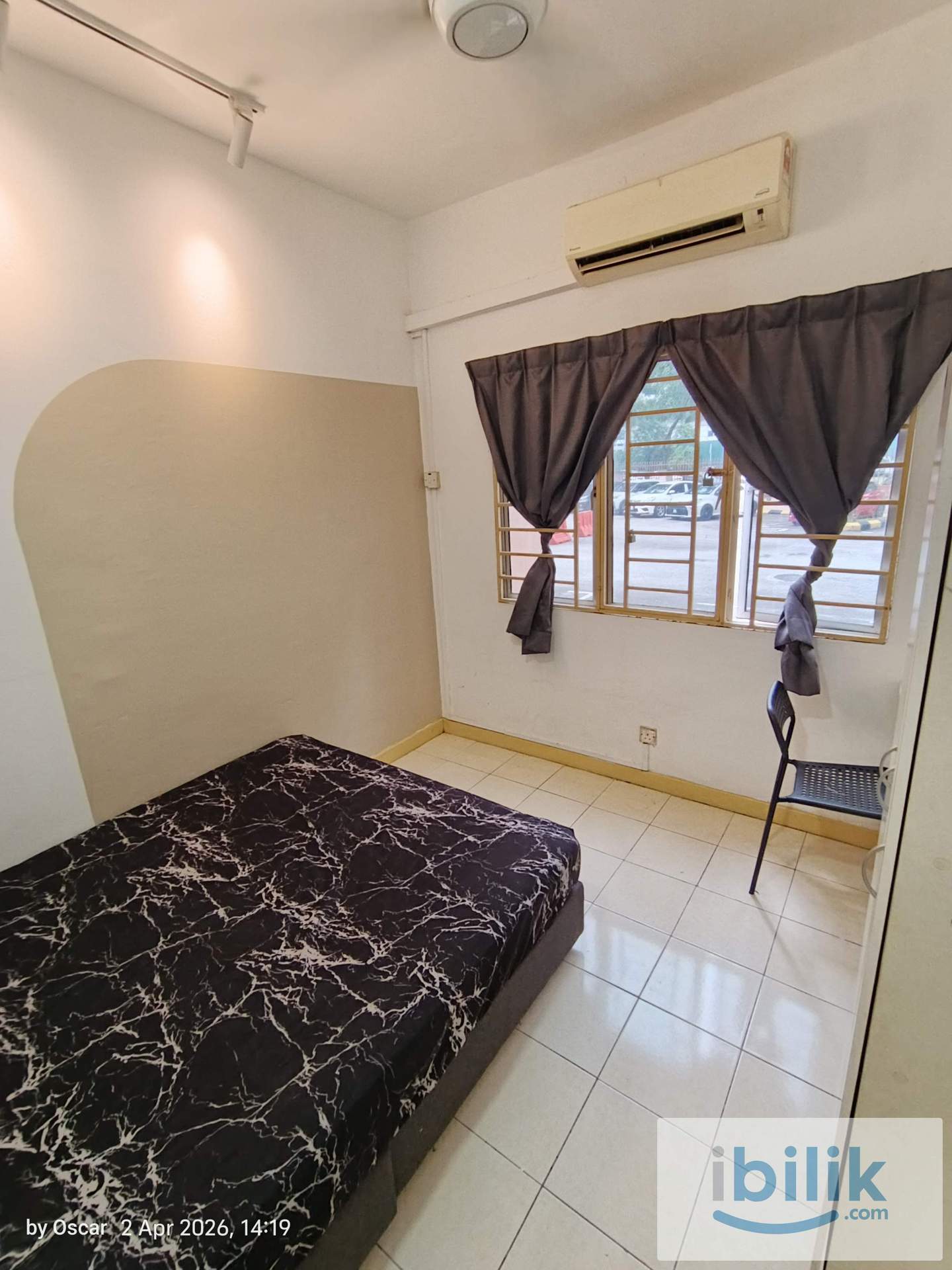 [Middle Room] Cengal condo, LRT Salak Selatan, Permaisuri [Fully + AC] - Image 1