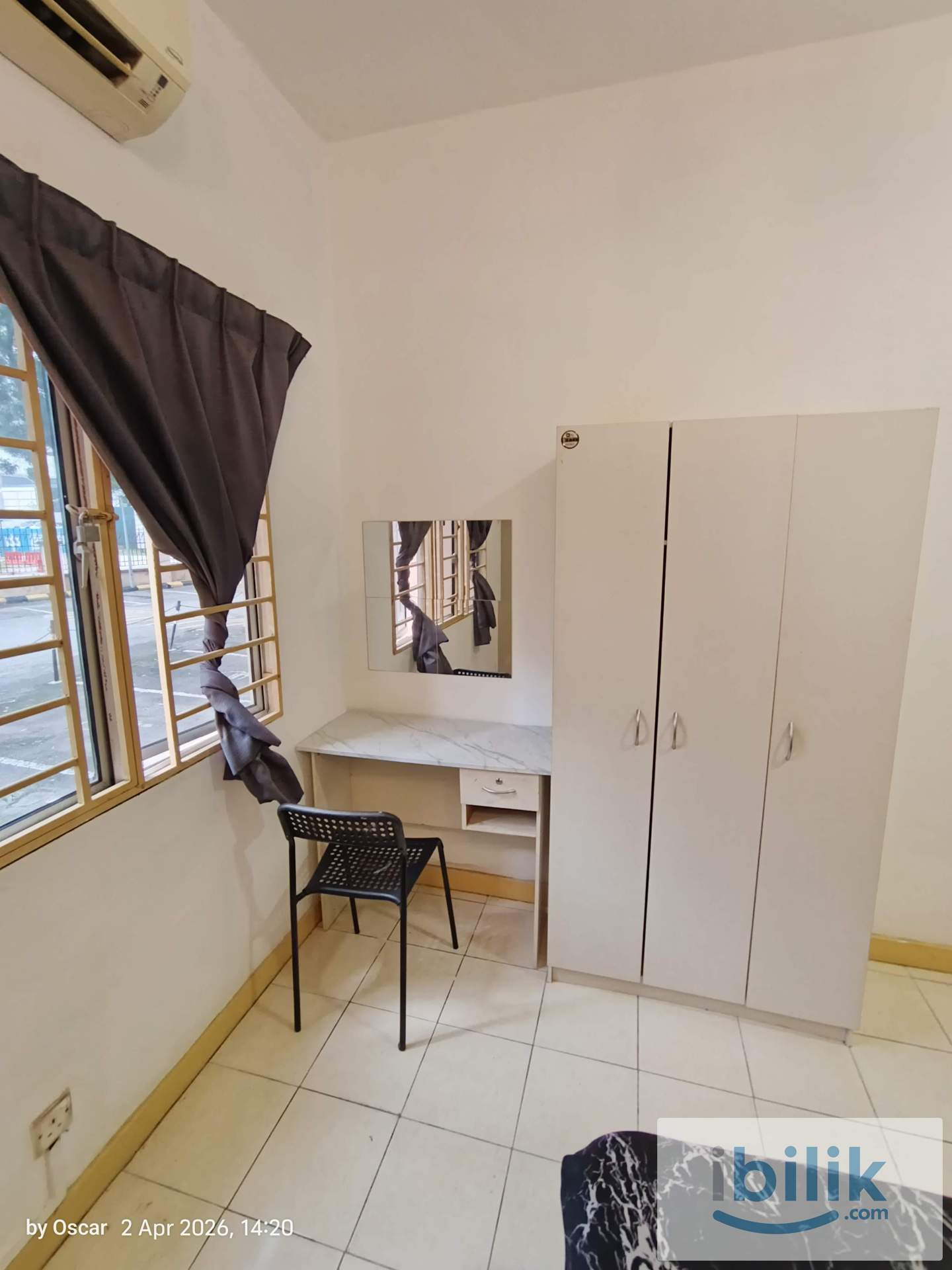 [Middle Room] Cengal condo, LRT Salak Selatan, Permaisuri [Fully + AC] - Image 3