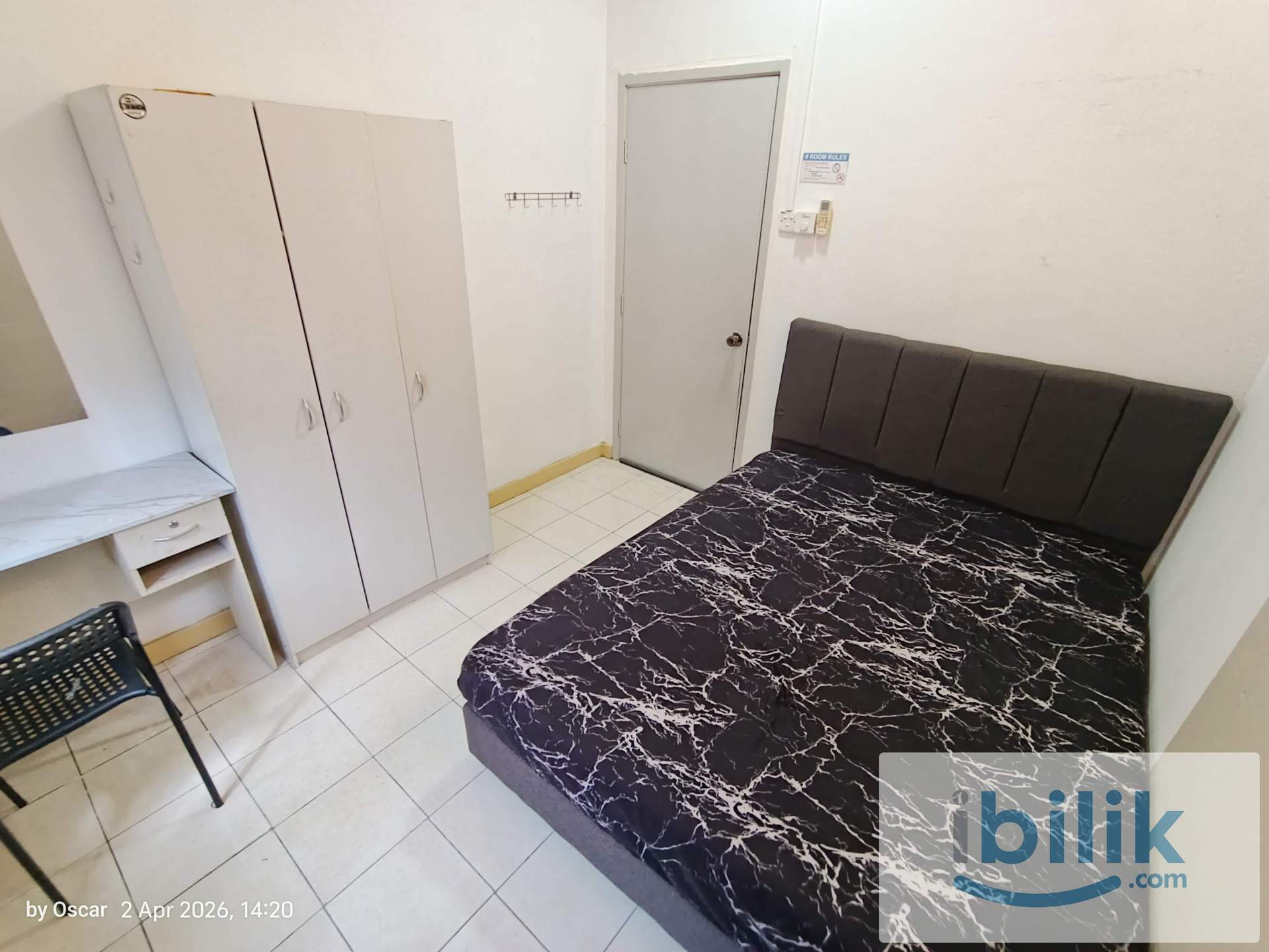 [Middle Room] Cengal condo, LRT Salak Selatan, Permaisuri [Fully + AC] - Image 2