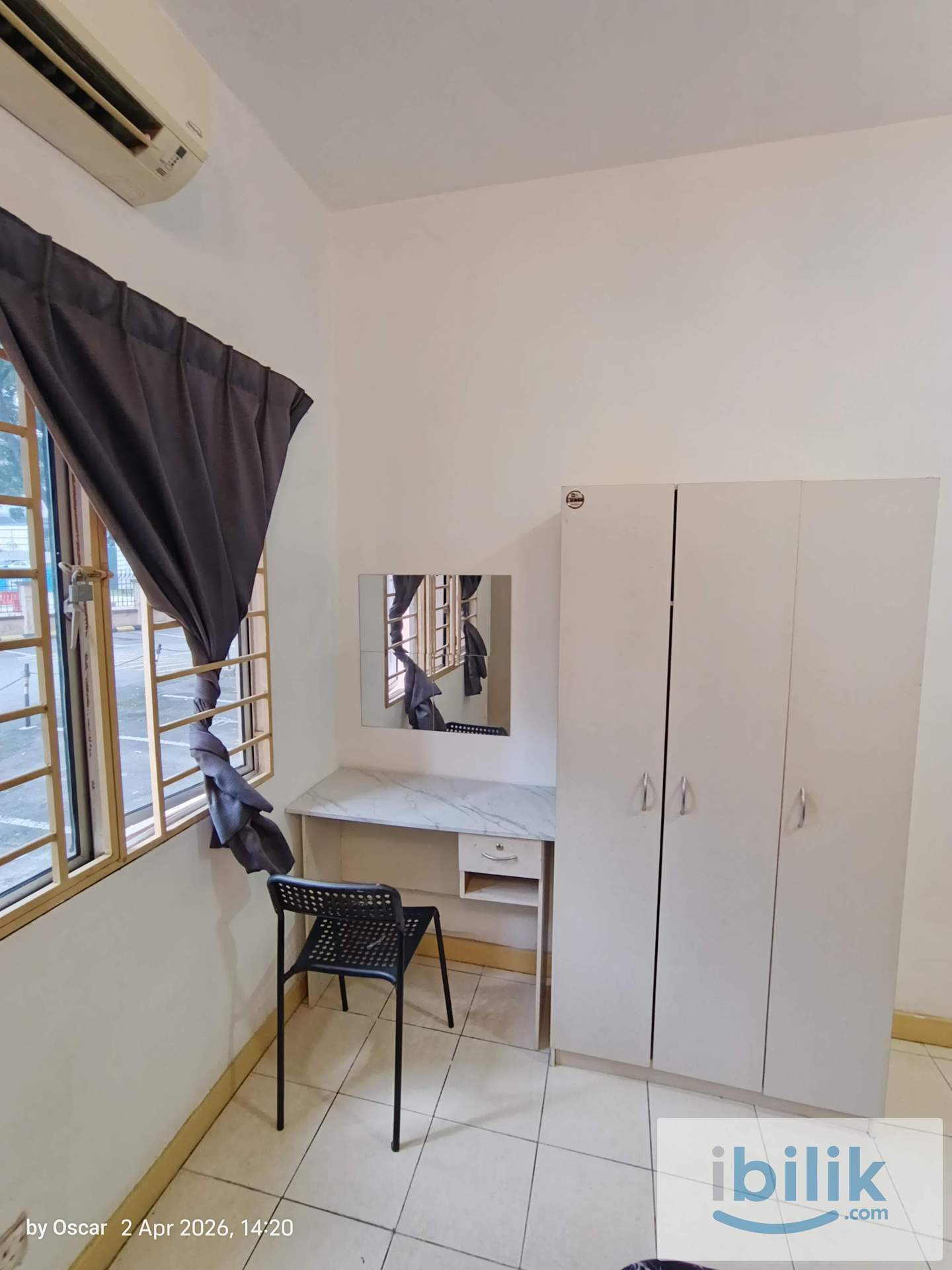 [Middle Room] Cengal condo, LRT Salak Selatan, Permaisuri [Fully + AC] - Image 4