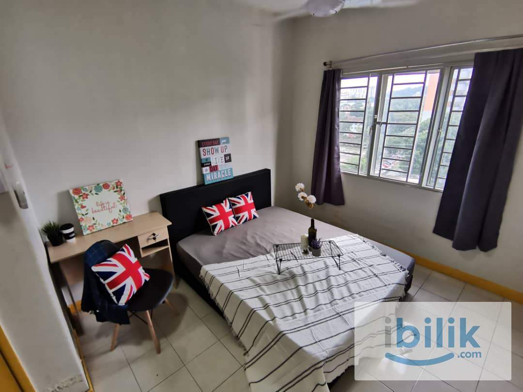 [Female Master Room] Cengal Cond, LRT salak selatan, Permaisuri, HUKM, Tun Razak [Fully + AC] - Image 1