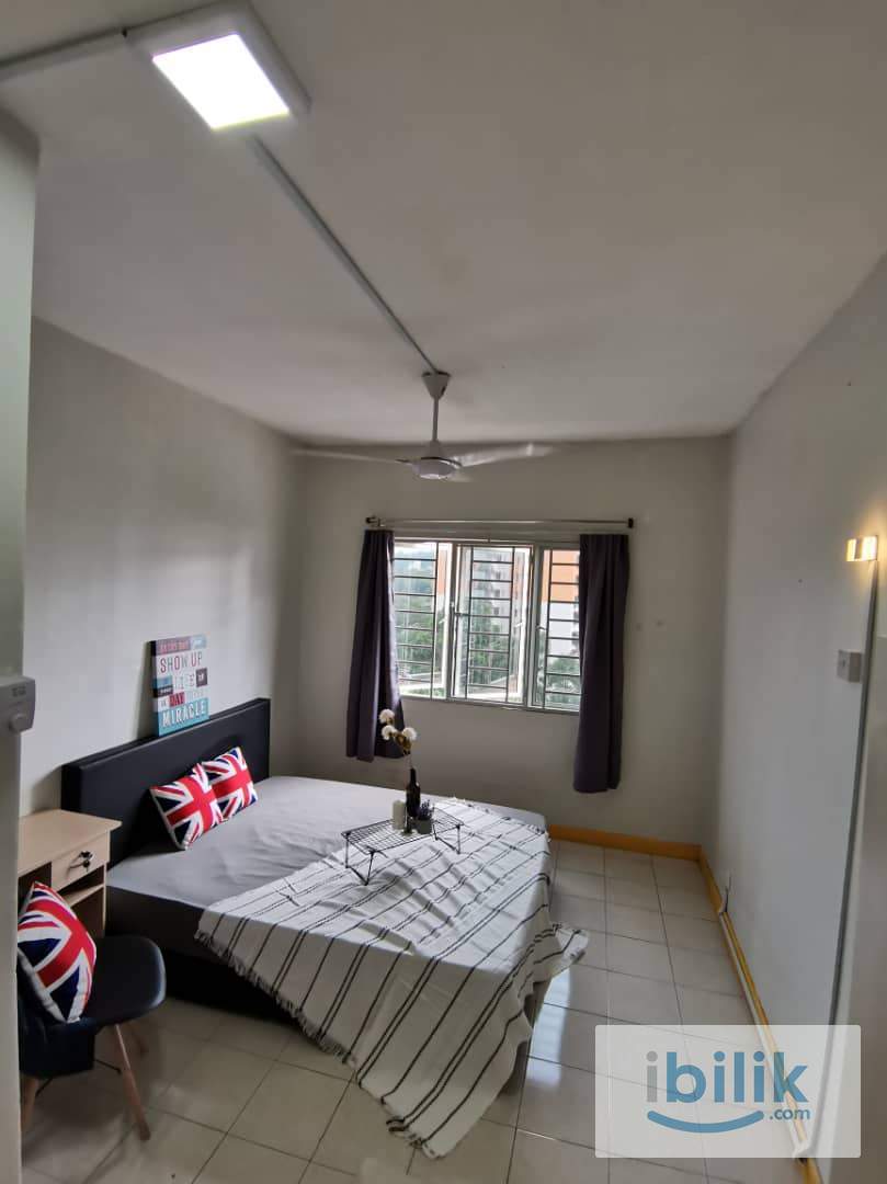 [Female Master Room] Cengal Cond, LRT salak selatan, Permaisuri, HUKM, Tun Razak [Fully + AC] - Image 4