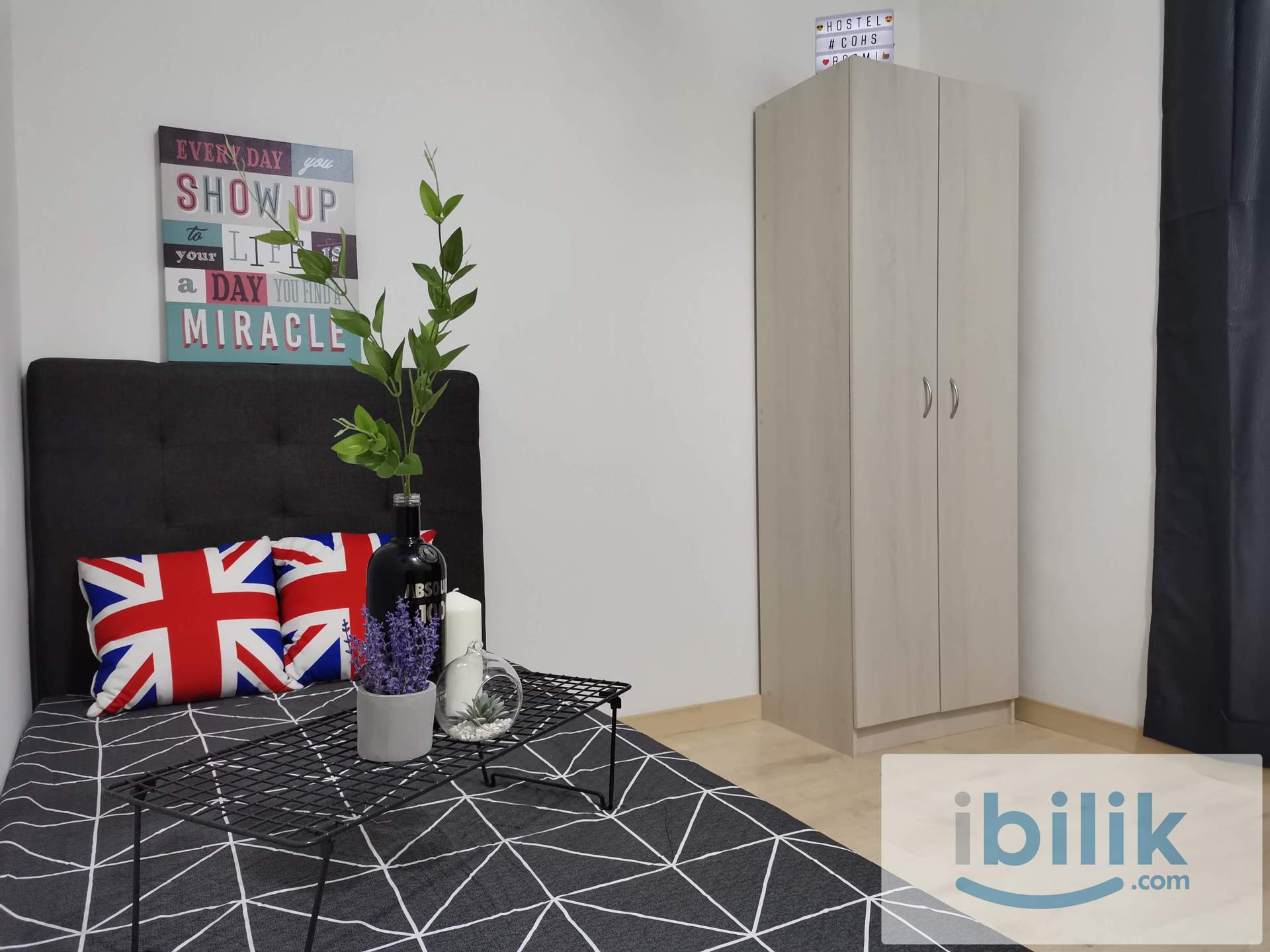 [Single Bedroom ] Holmes 1, Bandar Tun Razak, HUKM, Taman midah[Fully + AC] - Image 4
