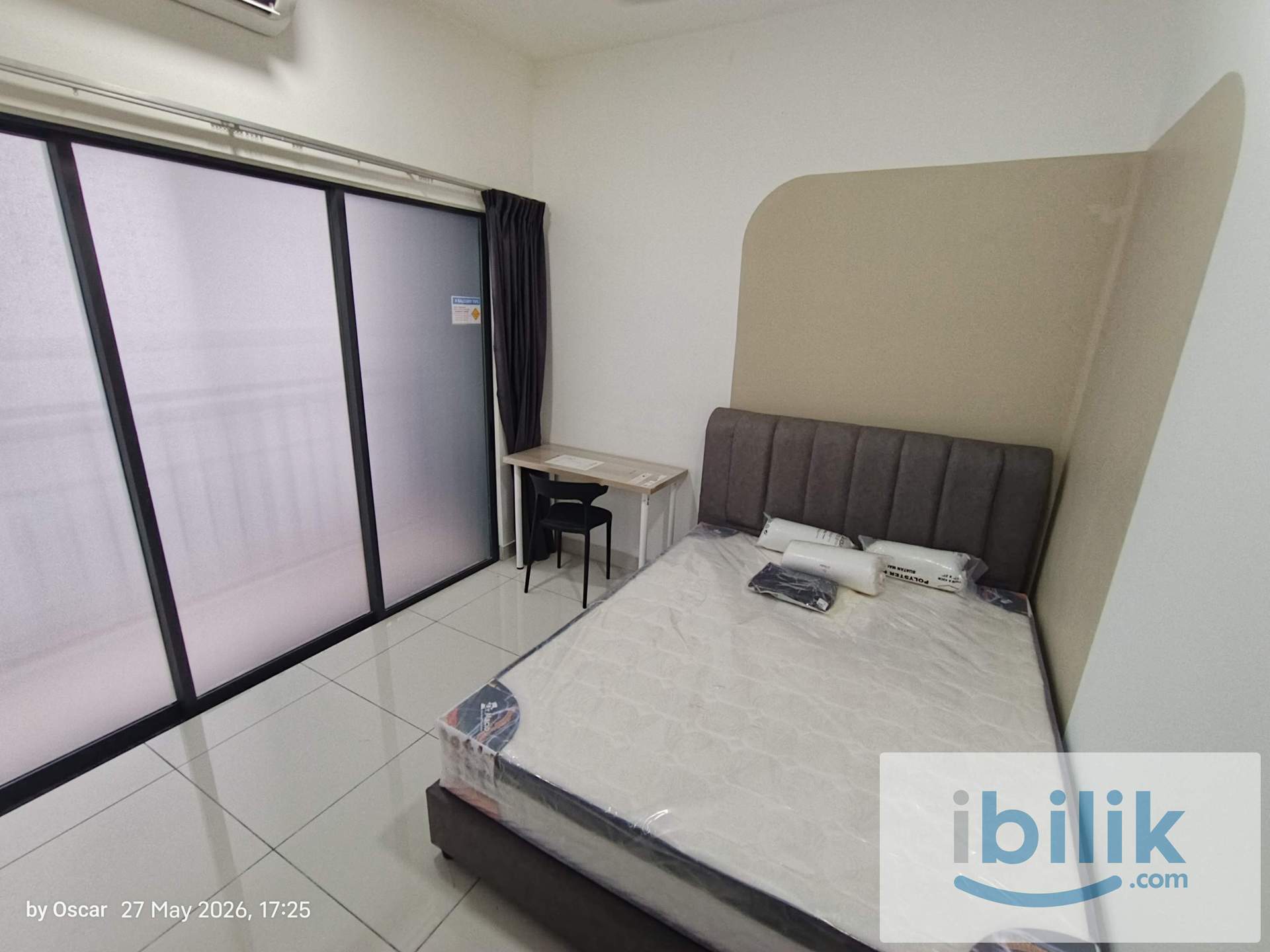 [Queen Bedroom +Balcony] Holmes,  2min HUKM, PPUKM,  PANTAI HOSPITAL, UCSI University, Permaisuri, Cheras [Fully + AC] - Image 2