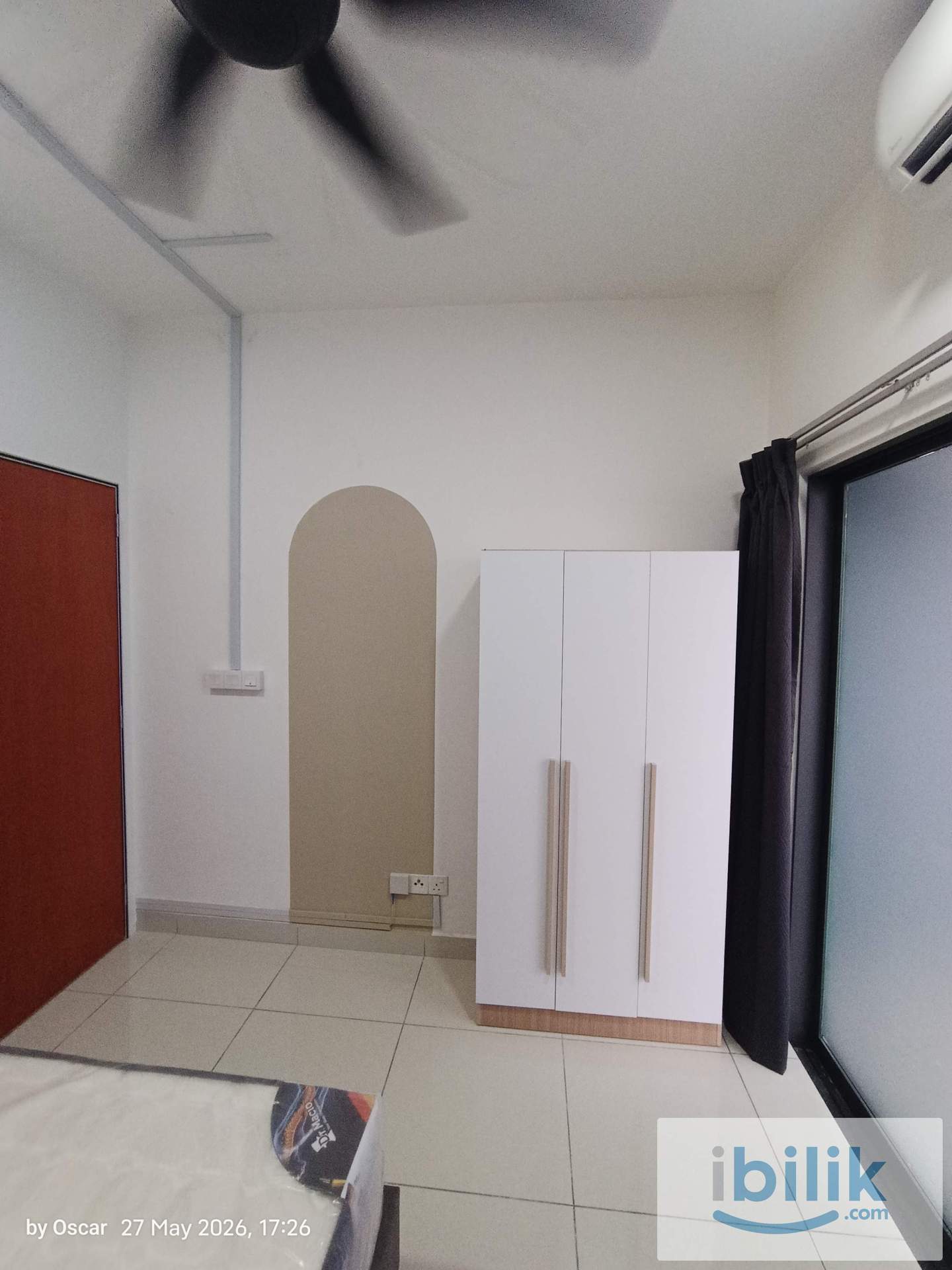 [Queen Bedroom +Balcony] Holmes,  2min HUKM, PPUKM,  PANTAI HOSPITAL, UCSI University, Permaisuri, Cheras [Fully + AC] - Image 5