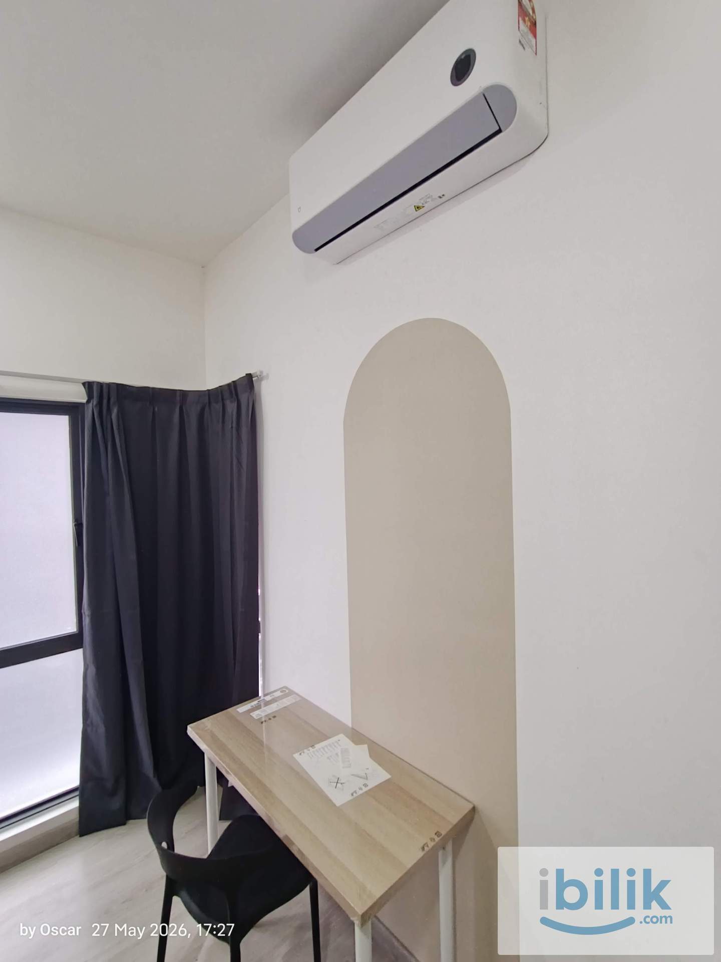 [Queen Middle Bedroom] Holmes,  2min HUKM, PPUKM,  PANTAI HOSPITAL, UCSI University, Permaisuri, Cheras [Fully + AC] - Image 3
