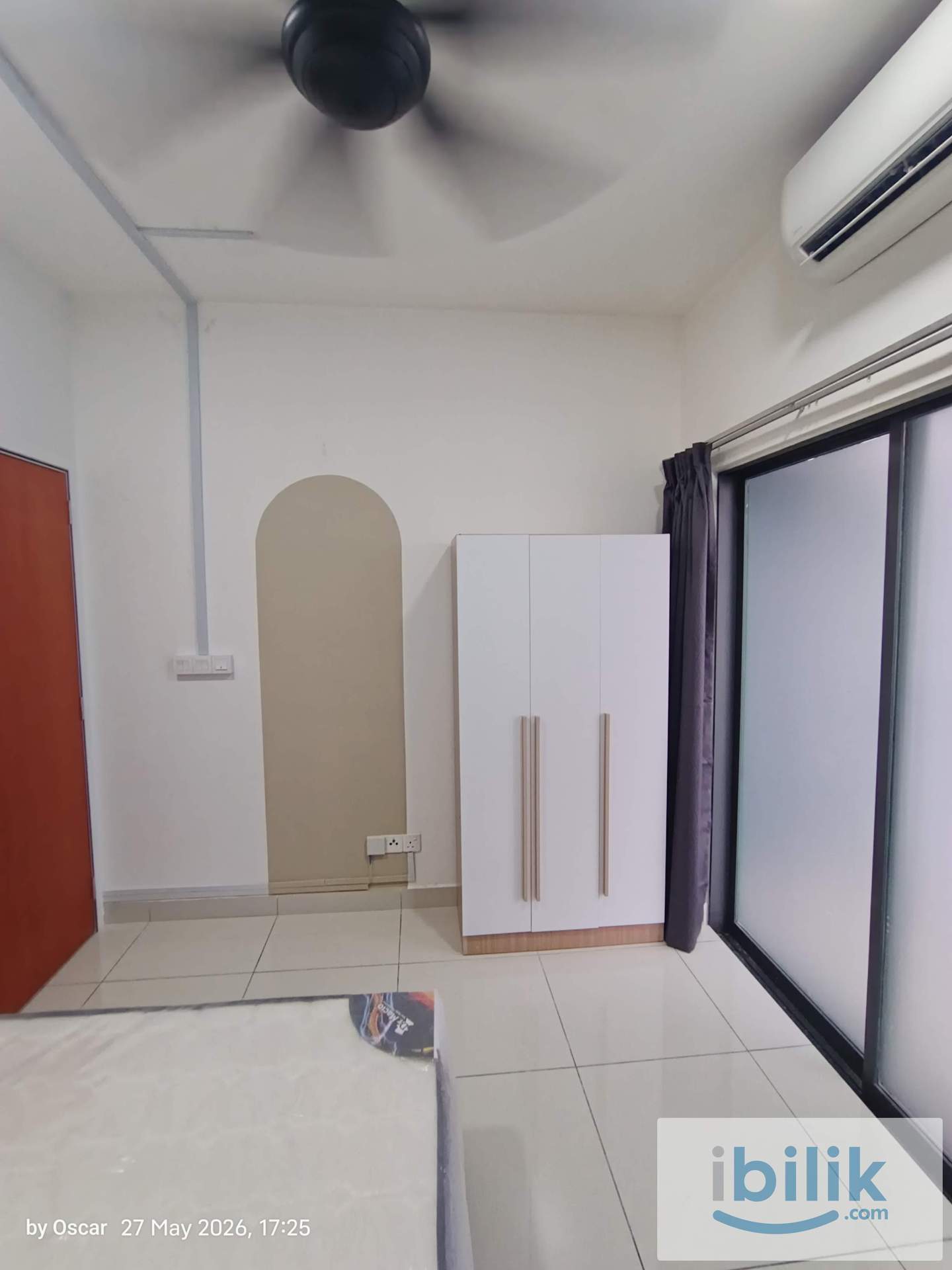 [Queen Bedroom +Balcony] Holmes,  2min HUKM, PPUKM, Permaisuri, Bandar Tun Razak Cheras [Fully + AC] - Image 3