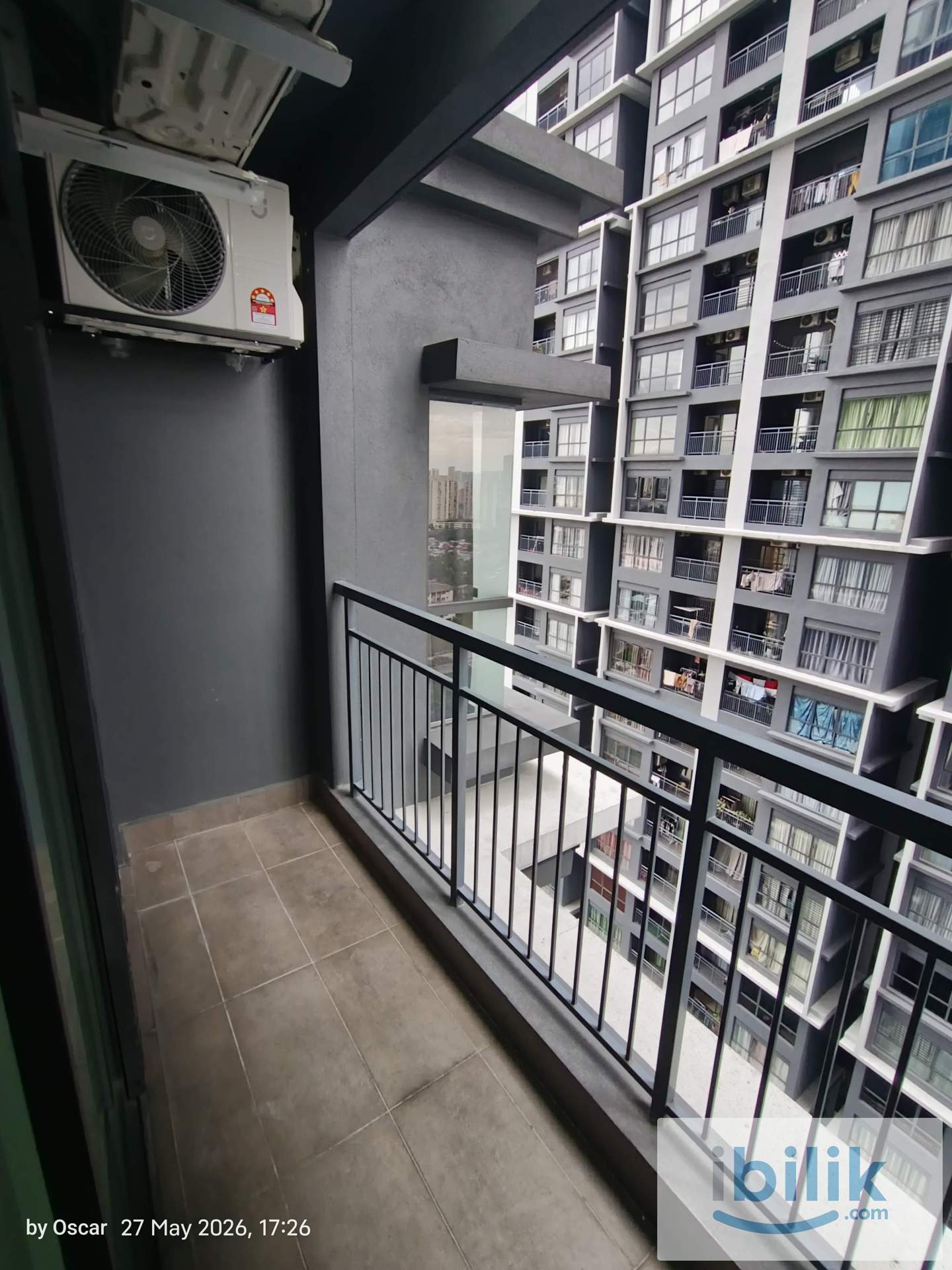 [Queen Bedroom +Balcony] Holmes,  2min HUKM, PPUKM, Permaisuri, Bandar Tun Razak Cheras [Fully + AC] - Image 4
