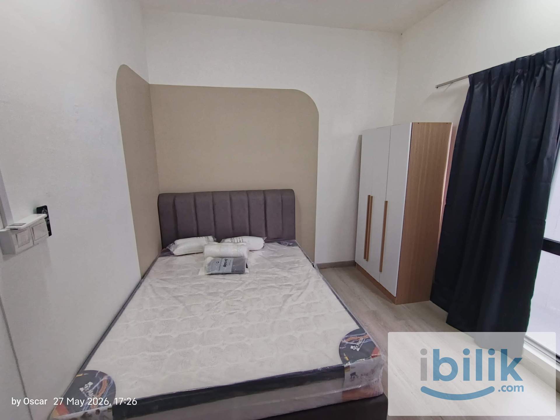 [Queen Bedroom] Holmes,  2min HUKM, PPUKM, Permaisuri, Bandar Tun Razak Cheras [Fully + AC] - Image 2