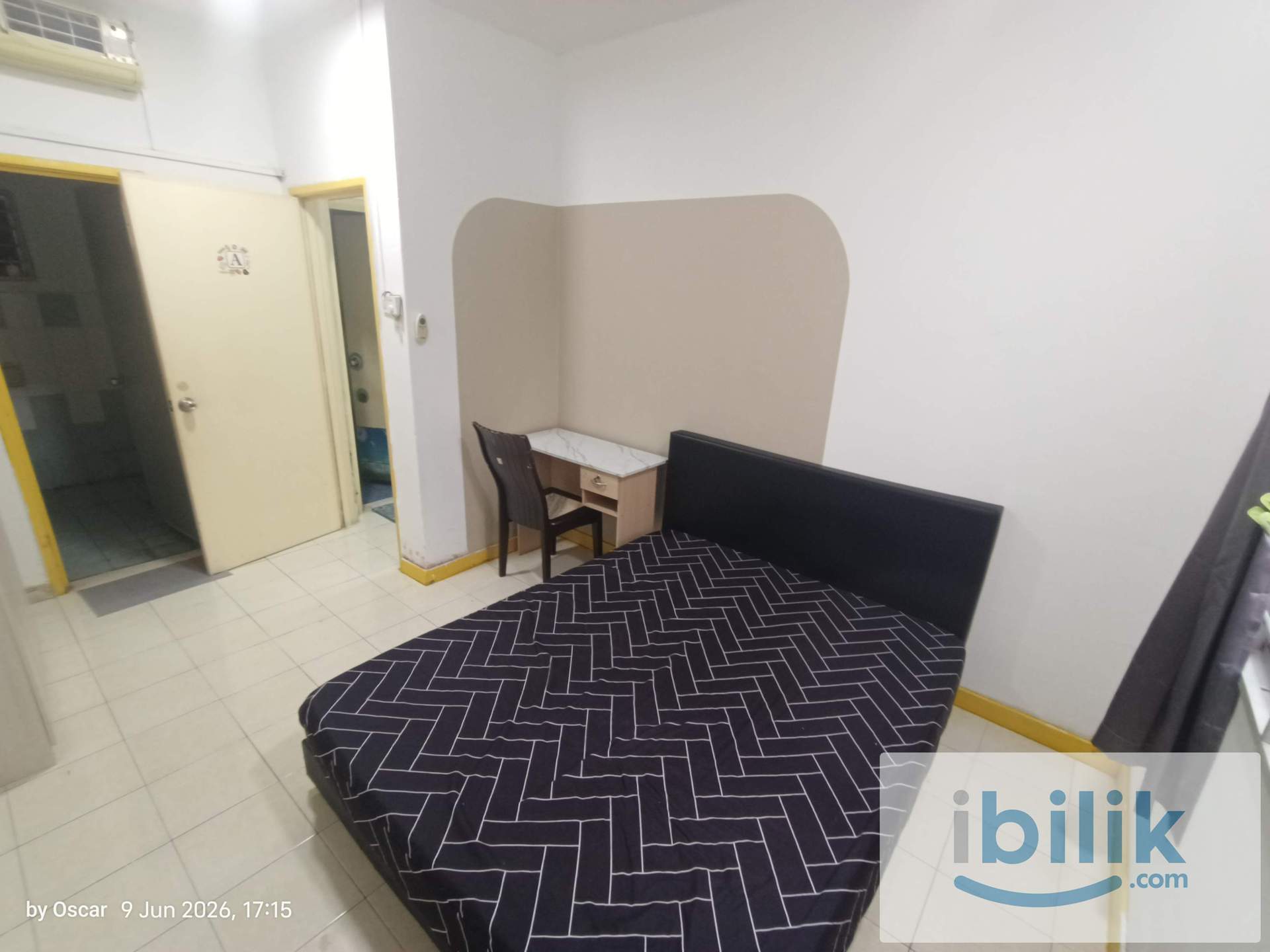 [Female Master Room] Cengal Cond, LRT salak selatan, Permaisuri, HUKM, Tun Razak [Fully + AC] - Image 1