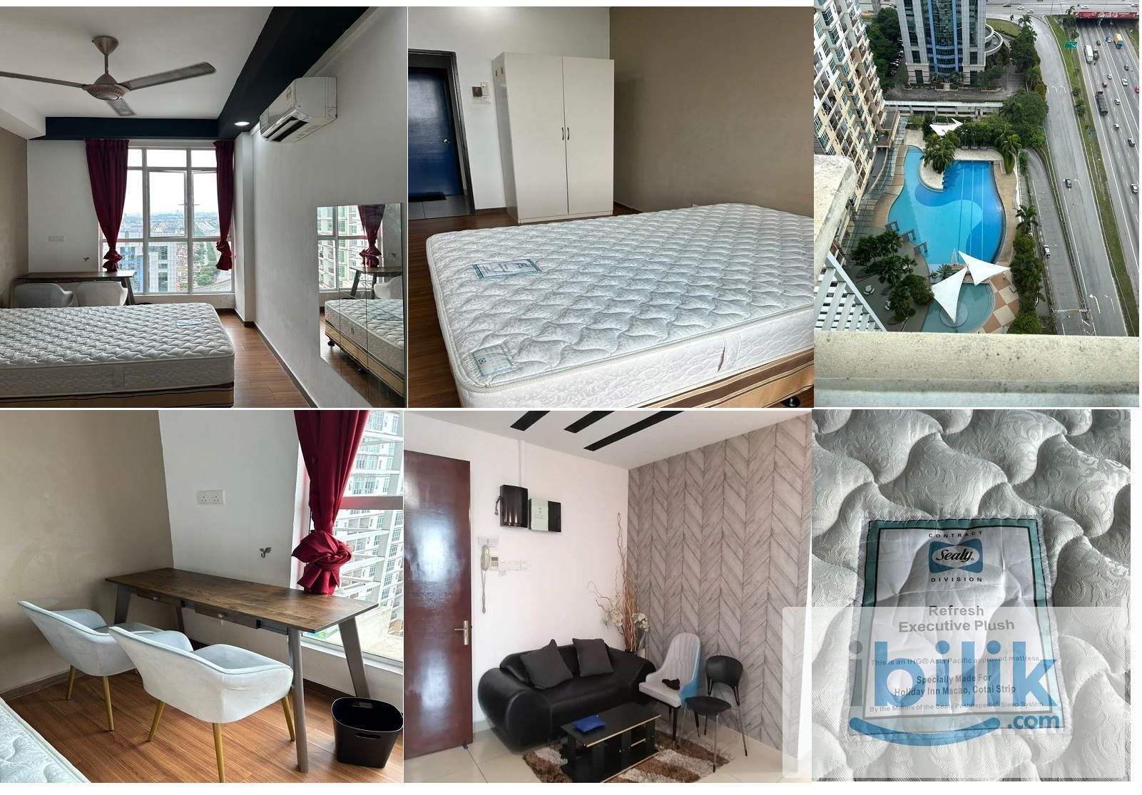 Middle Room FREE Utility and WIFI, Walking distance BRT at Impian Meridian, Subang Jaya. - Image 1