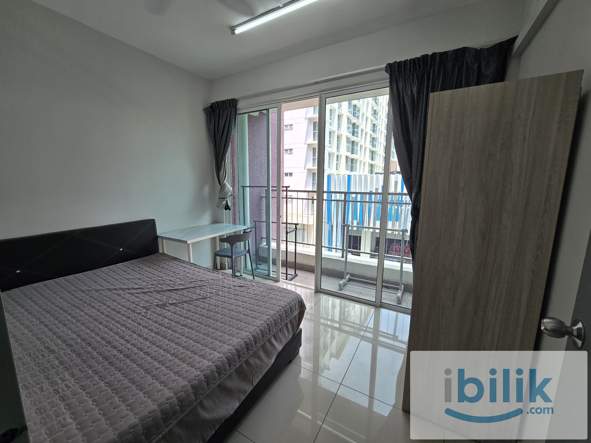 Next to LRT, Balcony medium bedroom. Available now - Image 3