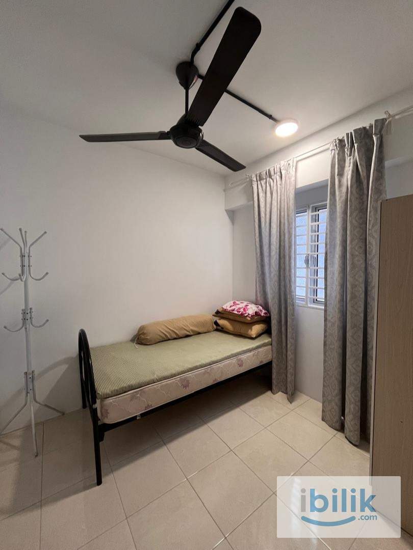 Fully Furnished Room 5 minutes walk to MRT 2 Wifi - Image 1