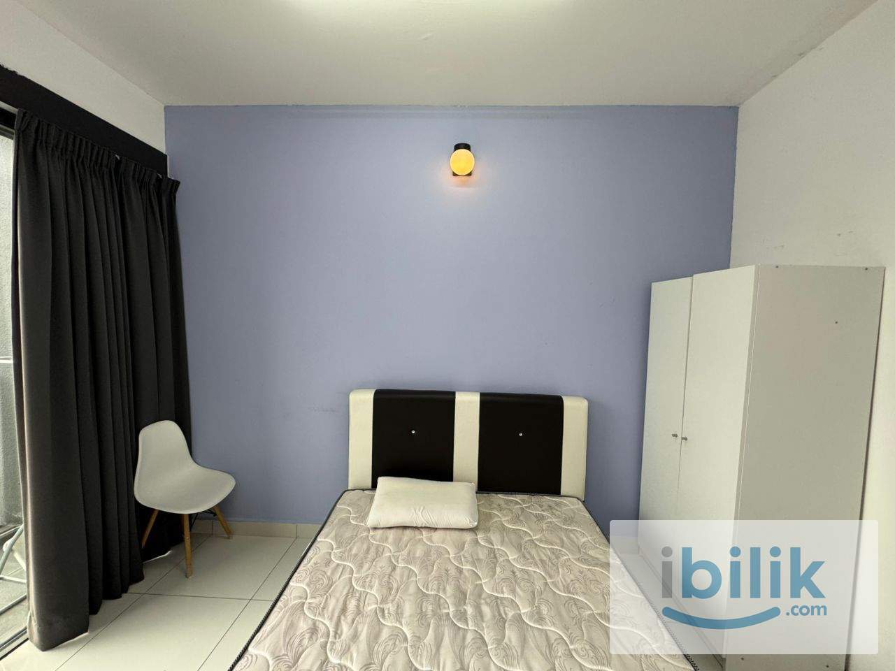 ❗️ 🚈Link Bridge MRT Kampung Selamat Fully Furnished Balcony Medium Room @ D'Sara Sentral - Image 2